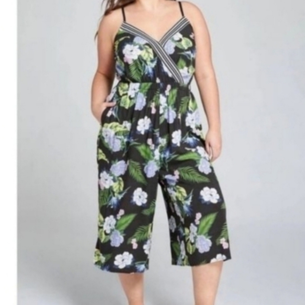 Swim by cacique tropical jumpsuit 18/20